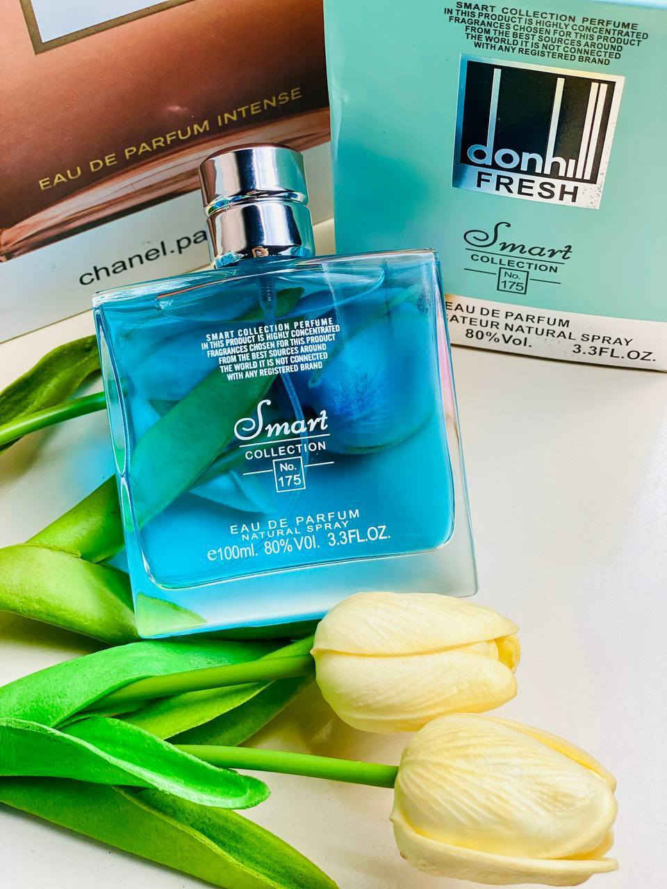 عطر  دنهل سمارت ( دنهل الأزرق ). dlinhll 
عطر رجالي فخم اصلي💯
دهنل لون البحار هو عطر منعش وجذاب من باقة عطور دنهل للرجال ، ظهر هذا العطر في عام 2002 م بعد النجاح الذي حققه عطر دنهل ديزاير الأحمر الذي ظهر في عام 2000م.
تفوح من أعلى العطر روائح الليتشي واليوسفي ، وزهرة اللوتس والبرغموت ، وفي المنتصف تفوح منه رائحة البرتقال وعطرية البحر وخشب الورد البرازيلي ، ومن قاعدته تفوح منه التونكا والعنبر والمسك والبنزوين.
مميزات عطر عطر دنهيل ديزاير بلو للرجال

1-تركيز عطر دنهيل ديزاير بلو للرجال ذات نسبة 100%
2-ينتمي لأشهر الماركات العالمية المتخصصة في صناعة أجمل العطور
3-رائحة جميلة وجذابة لا مثيل لها.
4-قوة ثبات عالية تدوم لفترة طويلة
5-استخدامه مناسب للجميع.
6-لا يسبب أي تهيج أو حساسية البشرة.
7-مناسب للاستخدام في جميع الأوقات صباحاً أو مساءاً.
المنشأ فنلندا🇫🇮🇫🇮


**إذا كنت صاحب هذا الإعلان وتريد حذفه لأي سبب، رجاءا أرسل رسالة إلى الدعم الفني**