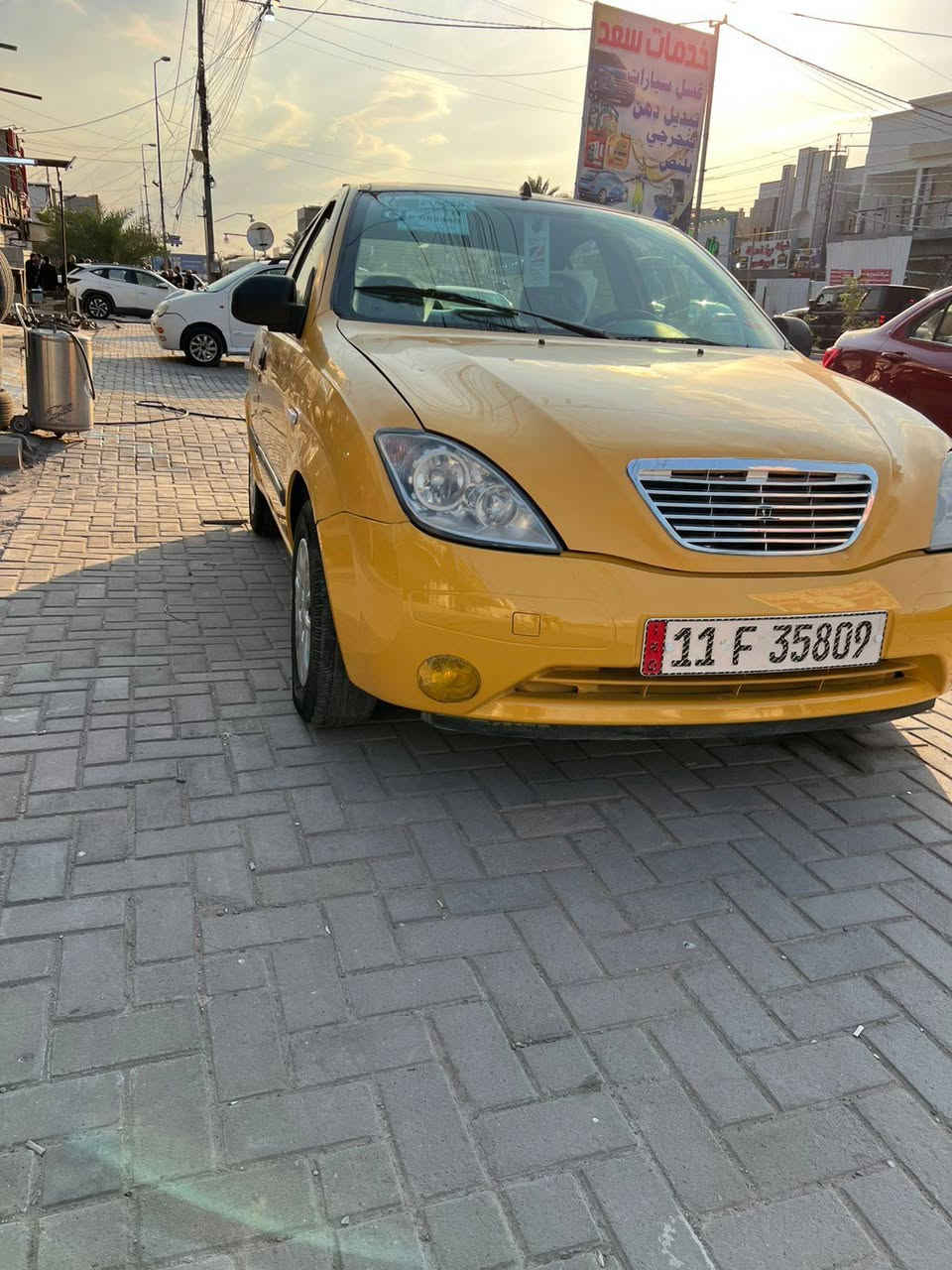 السلام عليكم للبيع فقط 
طيبة موديل 2016 كفاله 
بيها صبغ باب فقط اثر شخوط بدون دواخل 
كير مكينه حدادية تبريد كله جديد 
أرقام هزة جديدة 
مكاني بغداد شهداء البياع السعر ب39 
لاتصال ***********
