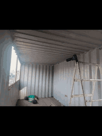 تغليف الحاويه • جبس بورد • ديكور داخلي