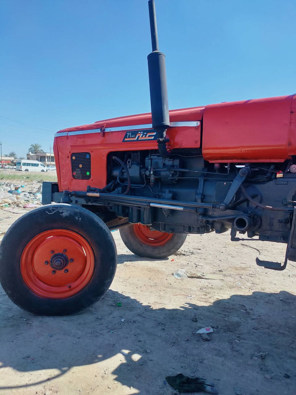 للبيع عنتر موديل 87 جاهزه مكفولة محرك وكير وجهاز الرفع مكفولات نگره سلف باور استيرن بريك لايت شغال #السعر (٤مليون) مكاني بابل أسكندريه ***********
