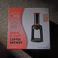 ماكينة قهوة يدوية • محمولة • كبسولات K-Cup