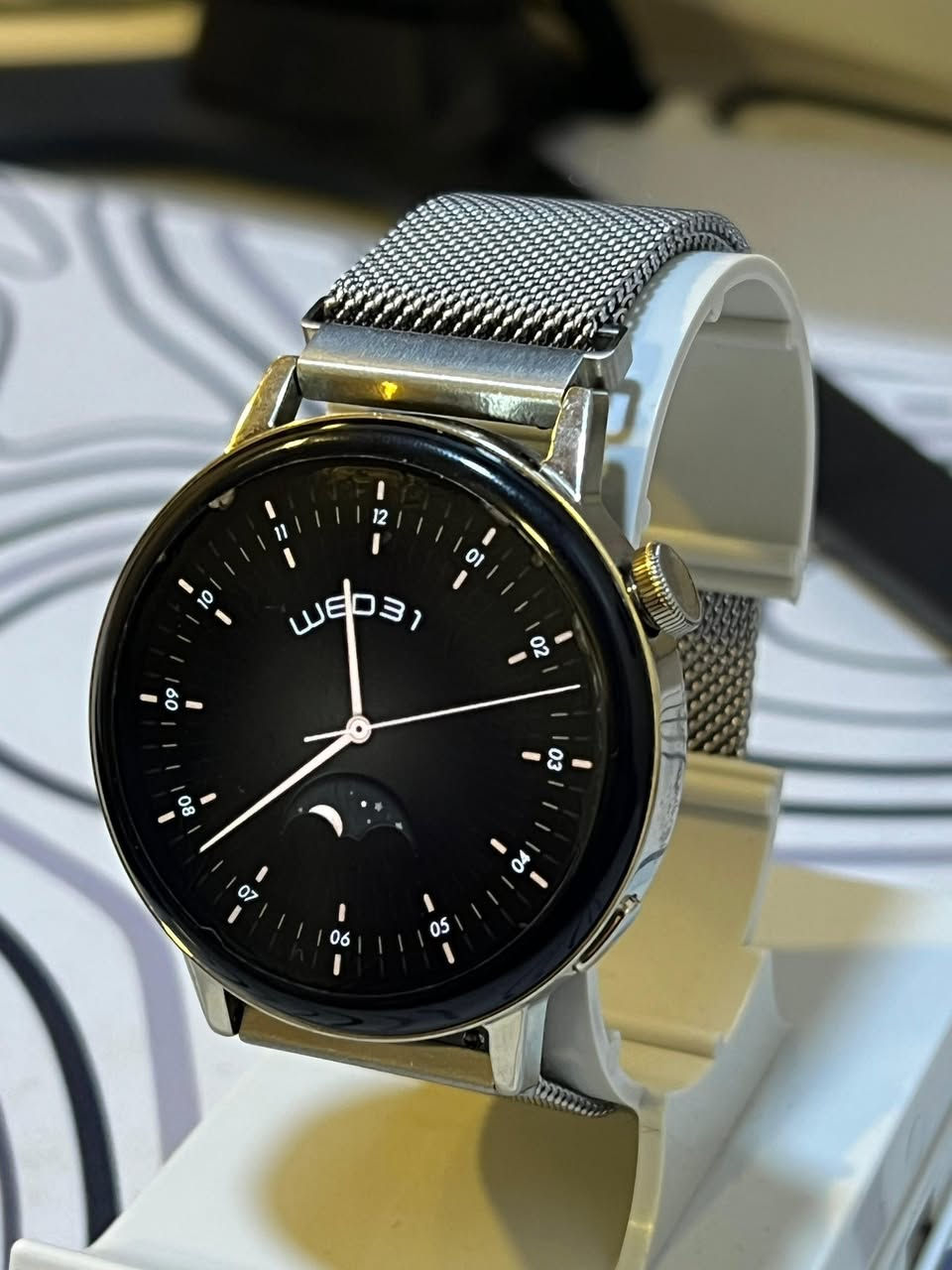 ساعة هواوي جي تي 3
huawei watch gt 3
Elegant edition
ساعة هواوي جي تي 3 
حجم 42 ملم 
الاصدار الخاص ( الانيق ) باللون الذهبي 
مع سير ستينليس ستيل ذهبي اصلي معاها 
اغراضها كاملة
يوجد توصيل  🚚
للتواصل واتساب ***********
