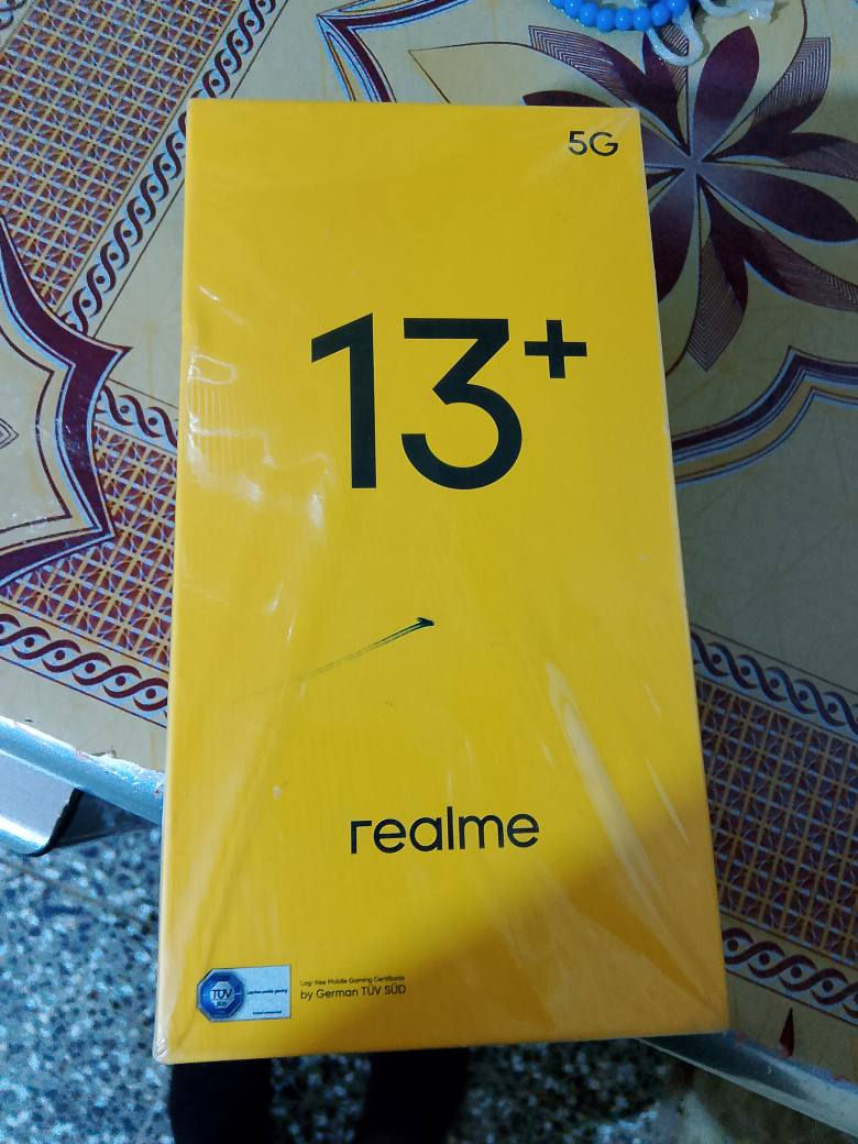 ريلمي 13بروفايف فايف جي ذاكرة 256عشوائية 4+8 جديد جدا كامل الاغراض مكاني بغداد مدينة الصدر موبايل *********** السعر260 بغداد, العراق
