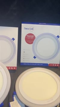 ليد سقف ٢٤ واط • ضمان سنة • كارتون فقط