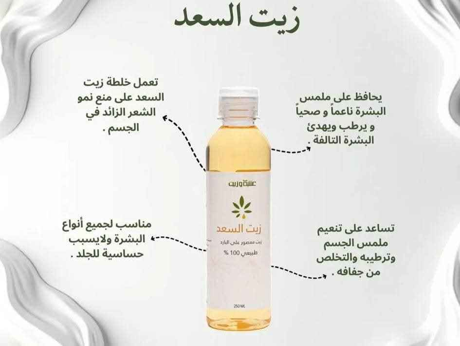 🌼زيت السعد 🌼 كميه محدودة
زيت السعد لمنع نمو الشعر الزائد نهائيًا في كامل الجسم😍🥰 -
✅️زيت السعد الخام من الطبيعه مباشره ليس له اي اثار جانبيه
✅️زيت السعد يساعد على عدم نمو الشعر الغير مرغوب به
✅️آمن وصحي وفعال جدا فوائد زيت السعد للبشرة ولمنع نمو الشعر:
✅️يساعد زيت السعد في التخلص من الشعر الزائد ويعالج من جلد الاوزة والمسام الواسعة

#العنايه

#مع_التوصيل_لجميع_المحافظات_العراق 

مجاني 

👈🏻💌اي استفسار او الحجز👇🏻
 👈🏻*********** بغداد, العراق
