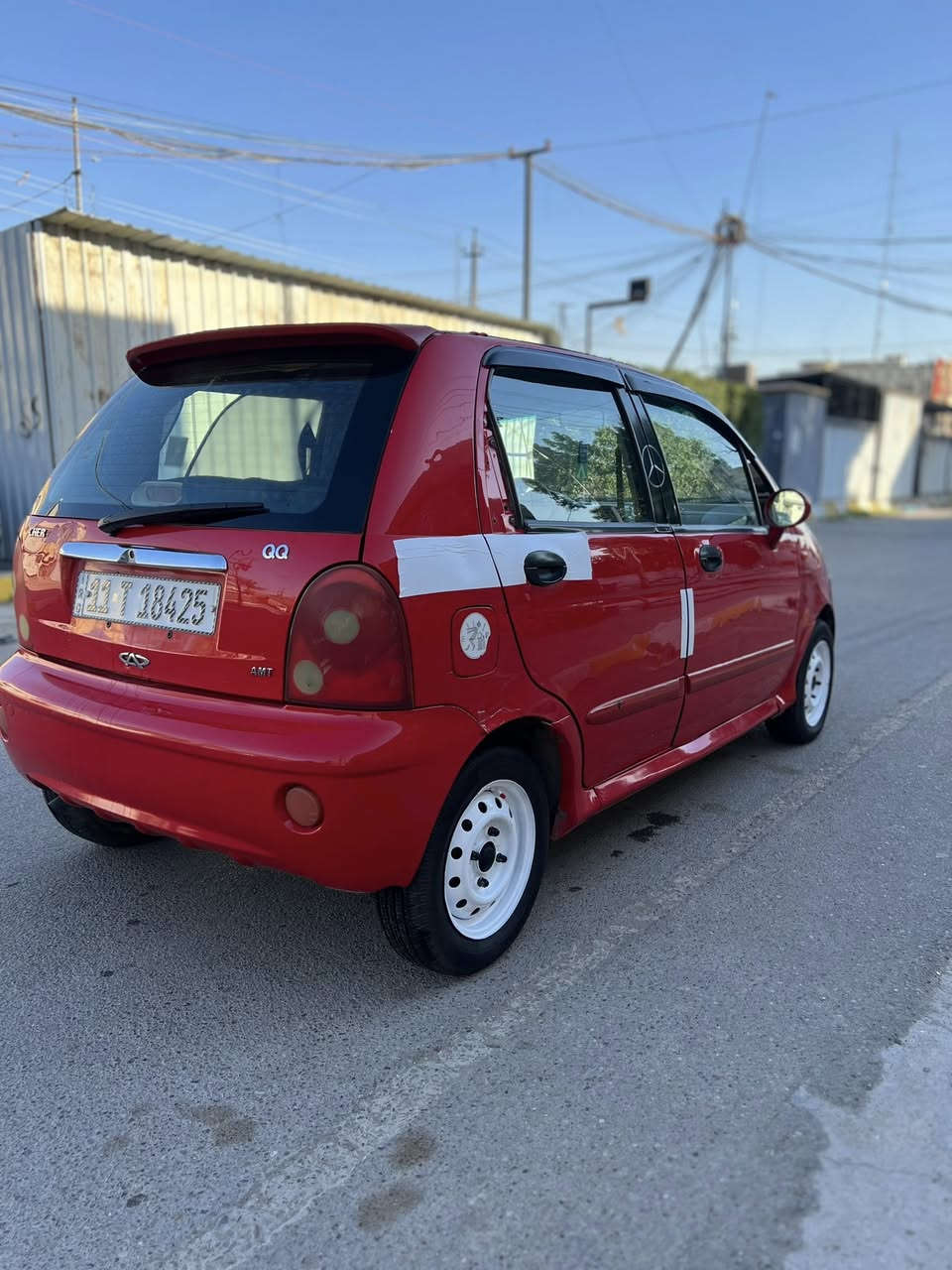 سلام عليكم كيو كيو 2012 كير عادي ب اسمي رقم انكليزي سنويه ل30 مكفوله من الضربه والصبغ صدر امامي خلفي جديد تبريد تدفئه شغالات كهربائيات كلهه شغاله شاشه لايت عالي ناصي مابيهه نقص بيع السعر 27 وبيهه مجال مكاني بغداد الحسينيه للاستفسار ***********
