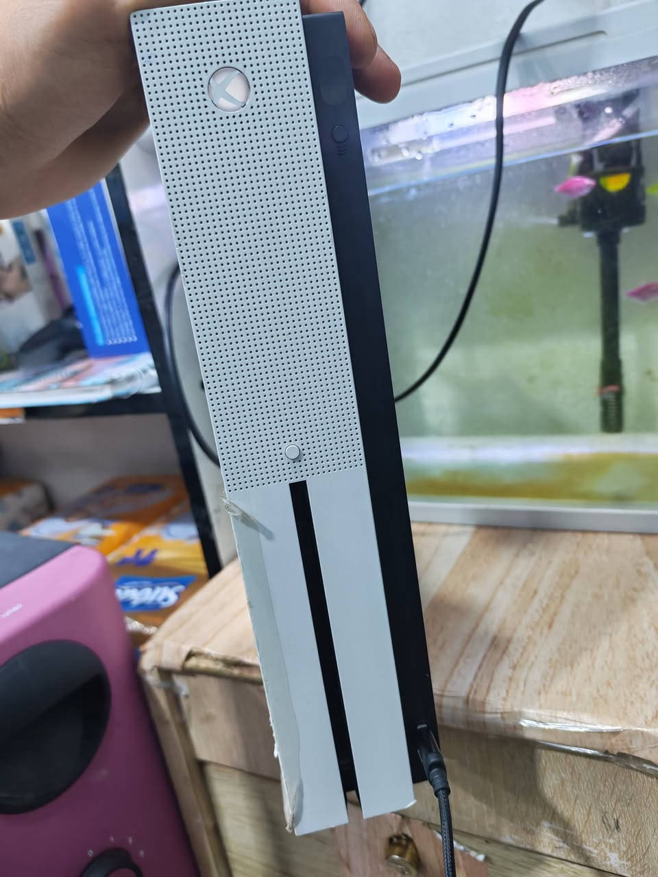 السلام عليكم اكس بوكس وان اس  ستيكر  نضيف كلش  مكفول بي حساب وبي  لعبات مملوكه هواي  مع يده احترافيه  سعره ١٥٠ مكان بغداد الحسينيه توصيل متوفر ***********
