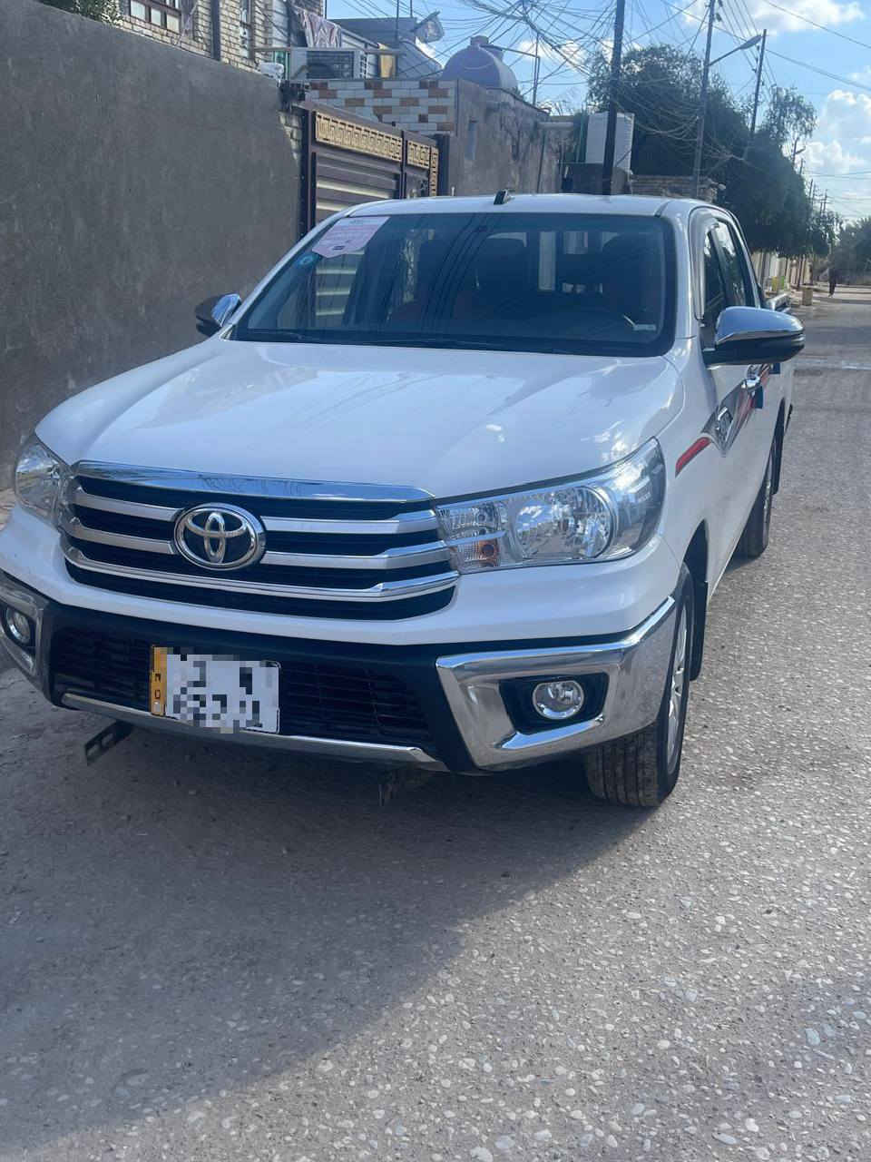 سلام عليكم تيوتا هيلوكس البيع موديل 2024الرقم بغداد بسمي تحول مباشر ماشيه 60الف المكان ميسان العماره حداديه على وضع الشركه كير عادي سعر 238وبيها مجال  الاستفسار‪ ***********
