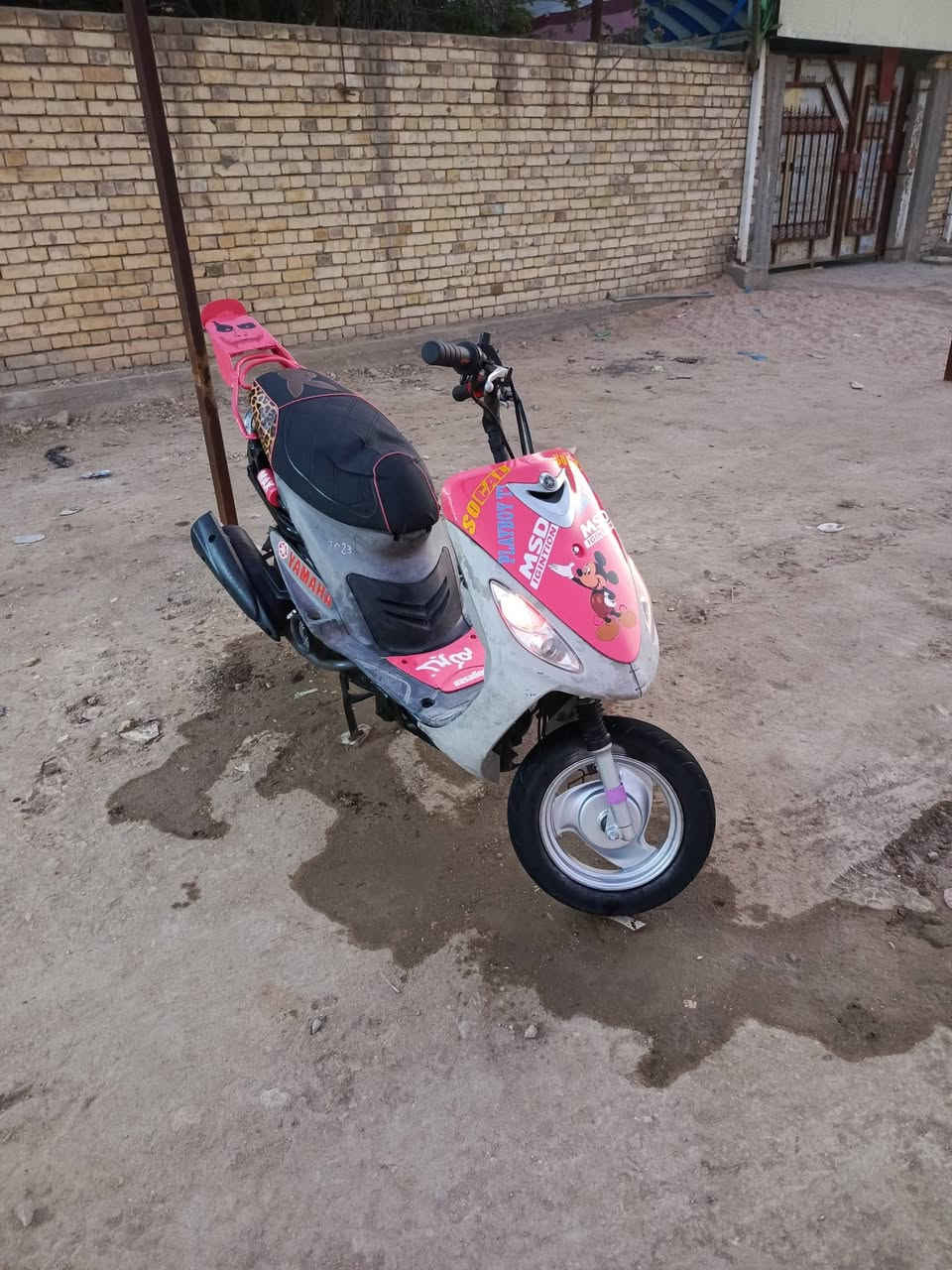 دراجه ماكس منغولي للبيع مكينه 55 المكان سوق الشيوخ كرمه بني سعيد الرقم التلفون *********** وسعر 450 بها مجال قليل
