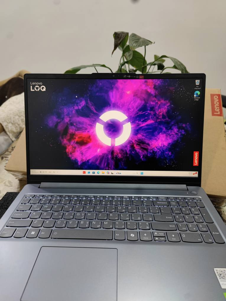 السلام عليكم شباب
لابتوب الاستخدامات الثقيله من لينوفو فئه اللوق LOQ 
جهاز بالكارتونه نضافه ٩٩% مشحون ٣٠ مره 
صحه بطارية ٩٩%  مضمونه 
ياتي بعتاد 

شاشه حجم 15.6 انش نوع Enhance LED الوان نقيه 100%SRGB بمعدل تحديث 144hz

معالج خارق من انتل 
Core i7-12650HX 20CPU TURBO BOOST 5.20GHZ 
فئه الHX الاثقل مدعوم بكافة التقنيات  

كرت الشاشه منفصل من انفيديا 
RTX 4050-6GB DLLS 4 + FRAME GEN 
بحجم صافي 6GB مدعوم باحدث تقنيات الDLSS وخواص توليد الاطارات 

رامات سعه 16GB نوع DDR5 الاحدث 
هارد سعه 512M.2 

بطارية تستمر اربعه ساعات عمل وحسب الاستخدامات 
كيبورد معرب ضوئي
افضل نضام تبريد سائل بارد جدا تحت الضغط
صوت ستيريو من DLOPY 
اكيد ممتاز جدا لكافه الكيمنك الحديث و جميع برامج صناعه 
المحتوى و الهندسة

السعر ٩٤٥ الف فقط

بغداد ويوجد توصيل ايضا 
تواصل*********** بغداد, العراق

