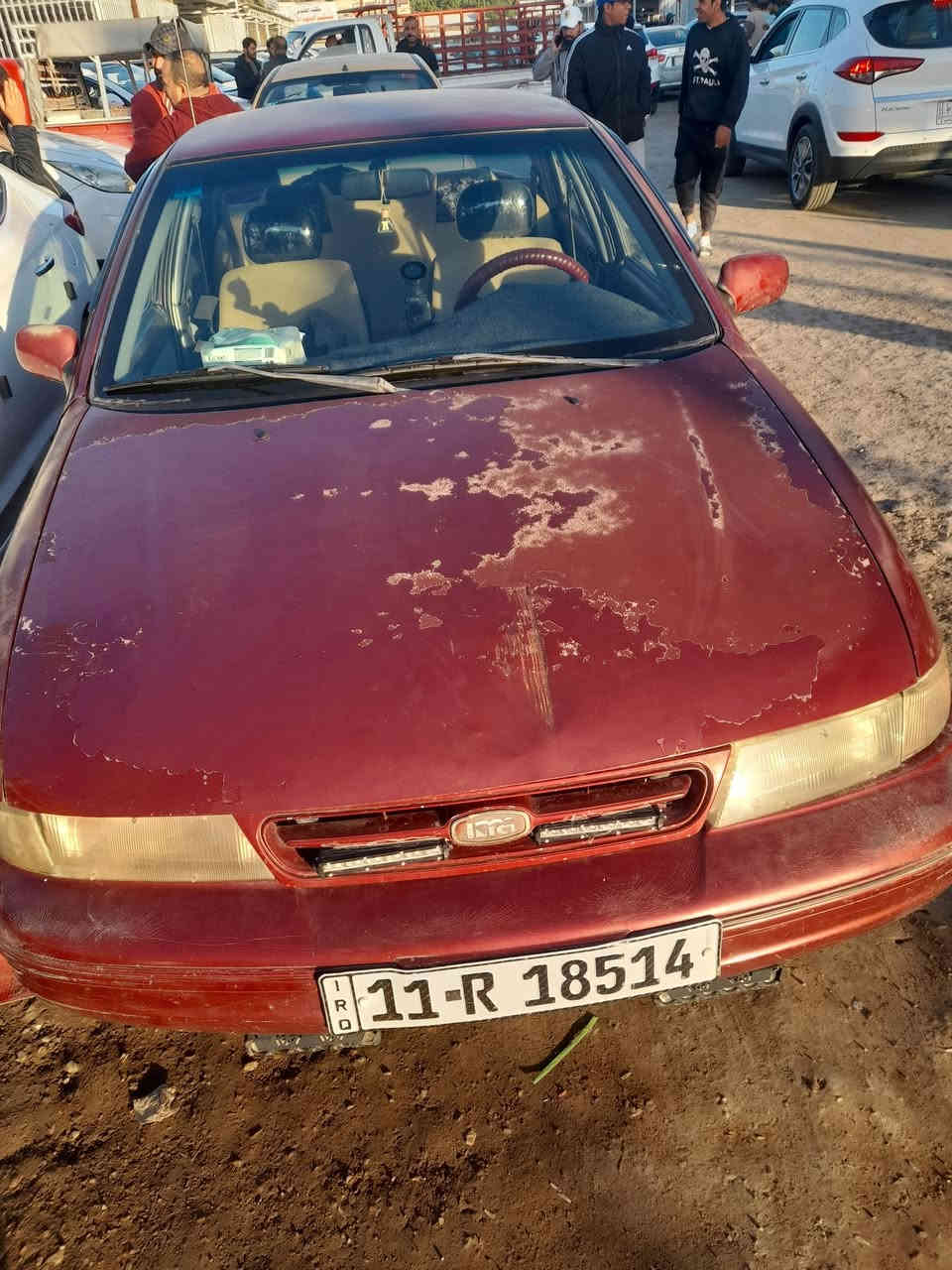 كيا سيفيا موديل 1994 رقم نكليزي سنوية باسمي السيارة خير من الله مكينة كير شغاله تبريد شغال رقم التلفوني *********** السعر 35 بيهة مجال العنوان وسفية ناحية الرشيد
