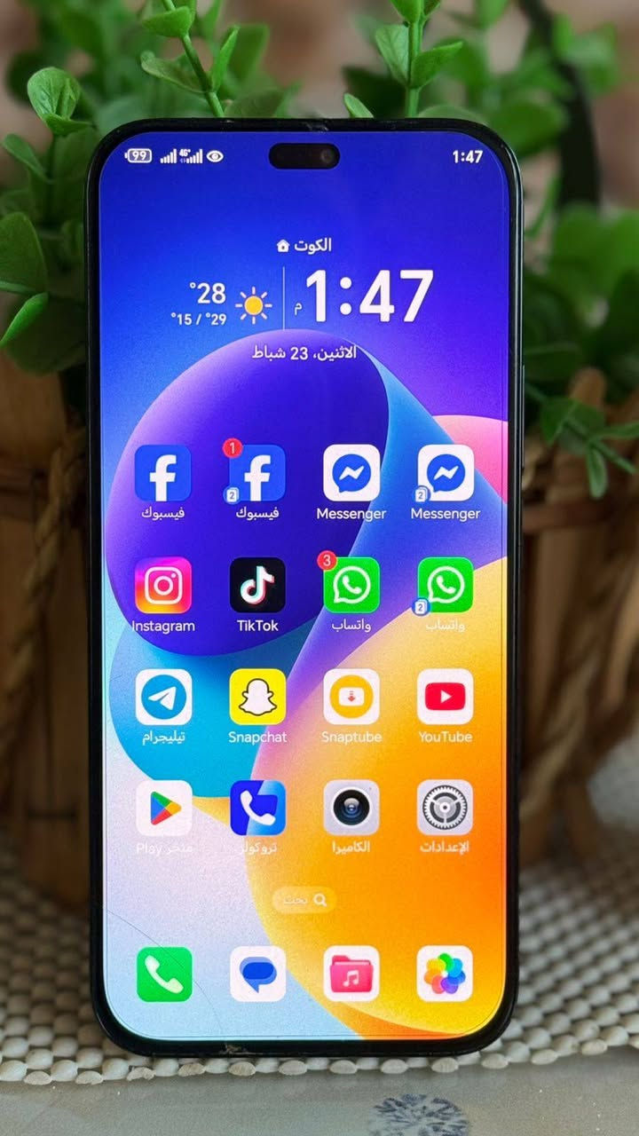 هونر x8b/محلقات كارتونه فقط
ذاكره512/رام8+8
بطاريه 4500
معالج سناب دراكون 680/ببجي60فريم
دبل بصمه
دبل خط
جهاز مكفول من العطل وتصليح
فقط فطرين زغار بالبلازمه وعدسه لفلاش مكسوره
وضهره مفتوح لان جان بي رمز وفتحو ضهره
للبيع سعر 150قفل
شراي يتصل***********
مكاني كووووت
