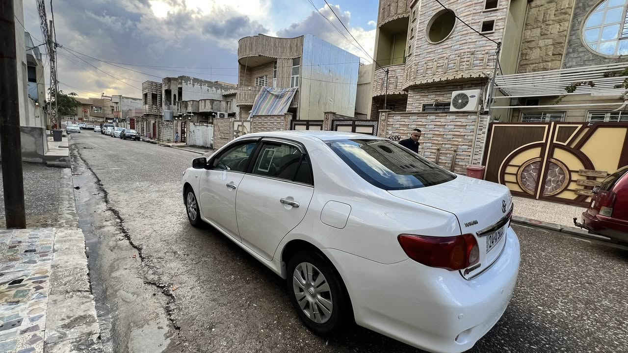 السلام عليكم:  كورلا موديل 2008 خليجي ضرر جاملغ كابون بانزين، صاحبها الشرعي موجود، رقم دهوك دولي، الهزة مامنتهية الى نهاية 2026، السعر 115 وبيها مجال للشراي الاتصال ع رقم .
 ***********
***********
