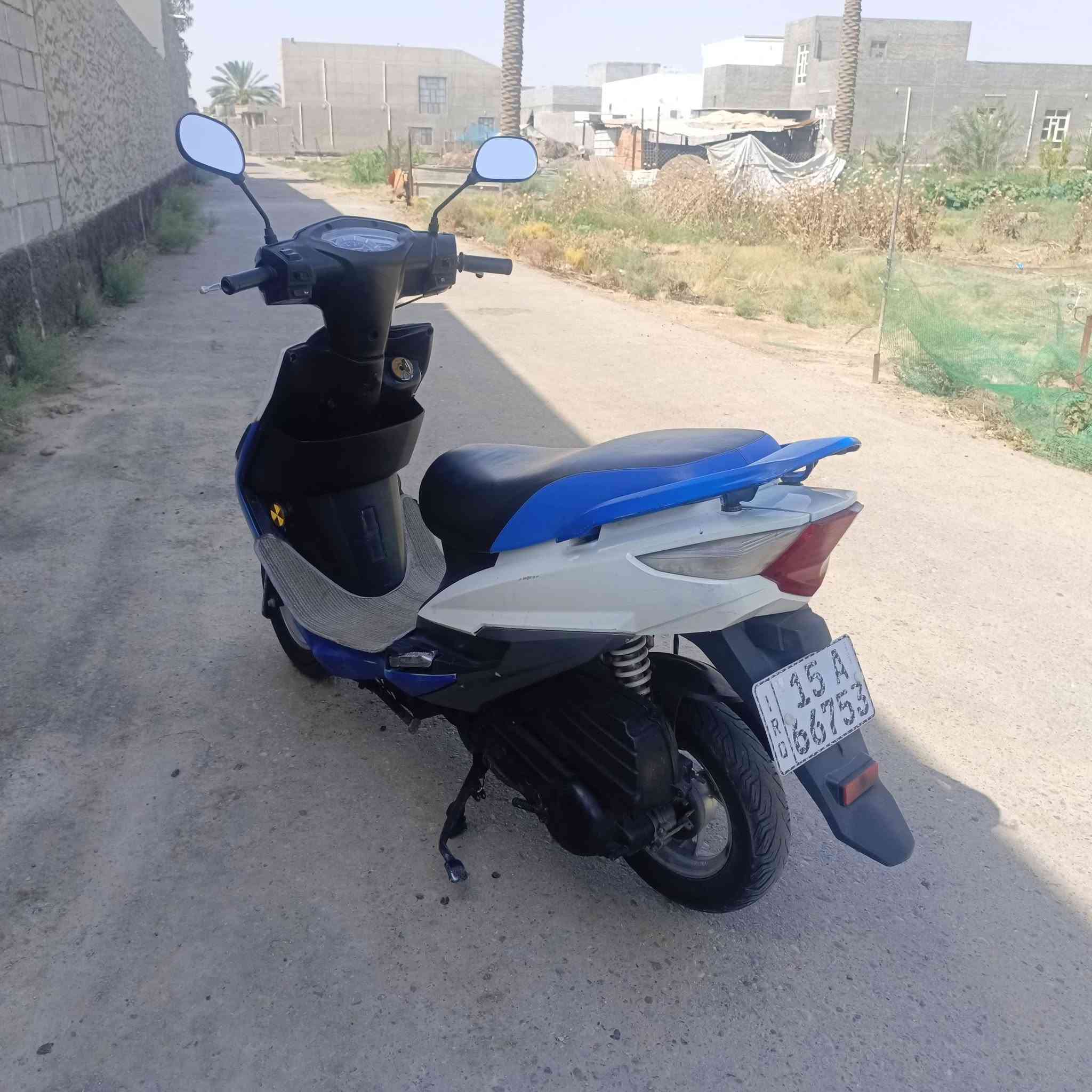 هاوجي الموديل 2020
مسجل رقم انكليزي
محرك مكفول كفاله 
دراجه ربع ما تصرف 
السكن الرمادي الصوفيه 
الرقم ‏‪***********‬‏
السعر 900 وبيه مجال
