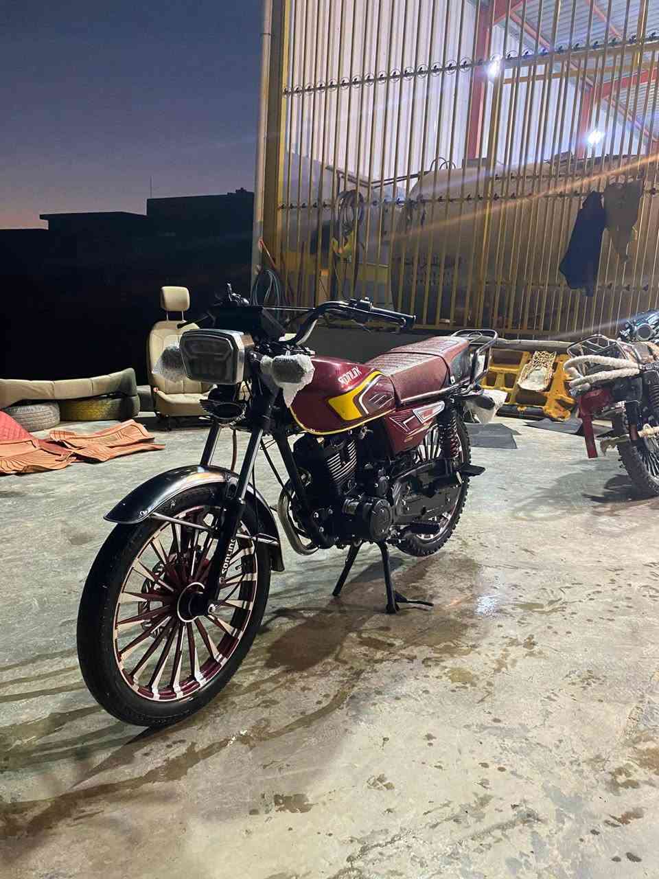 دراجه سيفان موديل 2025دراجه مكفوله اي نقص مابيها الا ستفسار تصل على الرقم(***********)سعرها 775وبيها مجال مكاني قضاء الخالص ناحية هبهب
