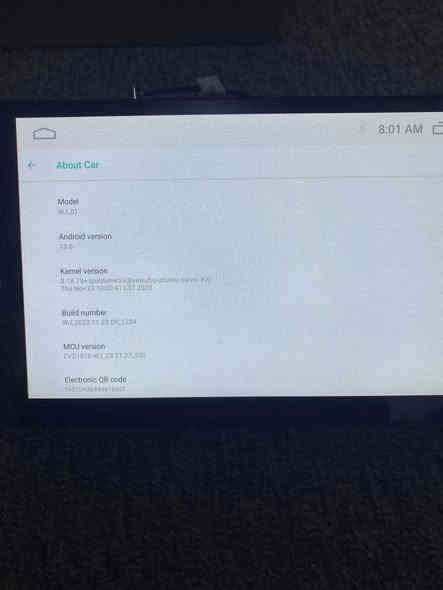 من رخصة الادمنية 
متوفر شاشة سيارة حجم 10 جوكر نظام اندرويد
شاشة سيارة حجم 10 انج، تعمل بنظام اندرويد 13، كوالتي ممتاز جدا ،
السعر 60 الف يتوفر توصيل 
للحجز مراسلةالرقم ***********
