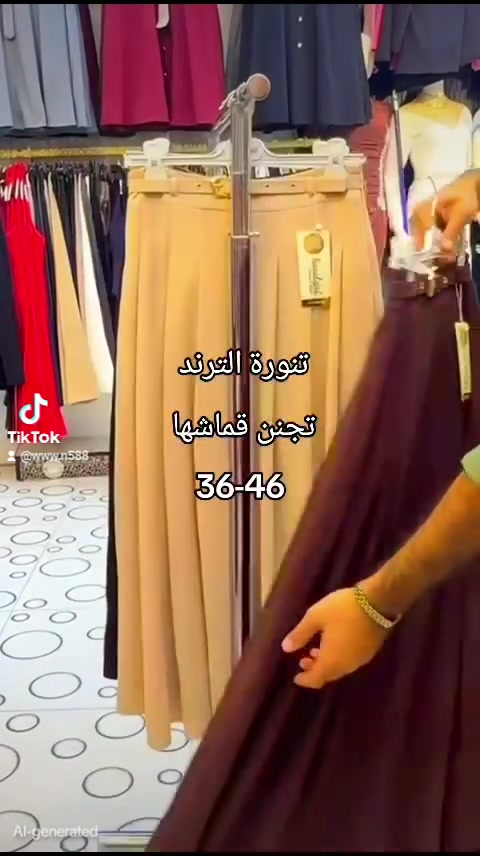 ستايل تنورة نازك وكلوش بكصات ب28 مع التوصيل.. التوصيل مجاني 
يوجد خدمة توصيل لجميع المحافظات العراق 🇮🇶
#الجميع


**إذا كنت صاحب هذا الإعلان وتريد حذفه لأي سبب، رجاءا أرسل رسالة إلى الدعم الفني**