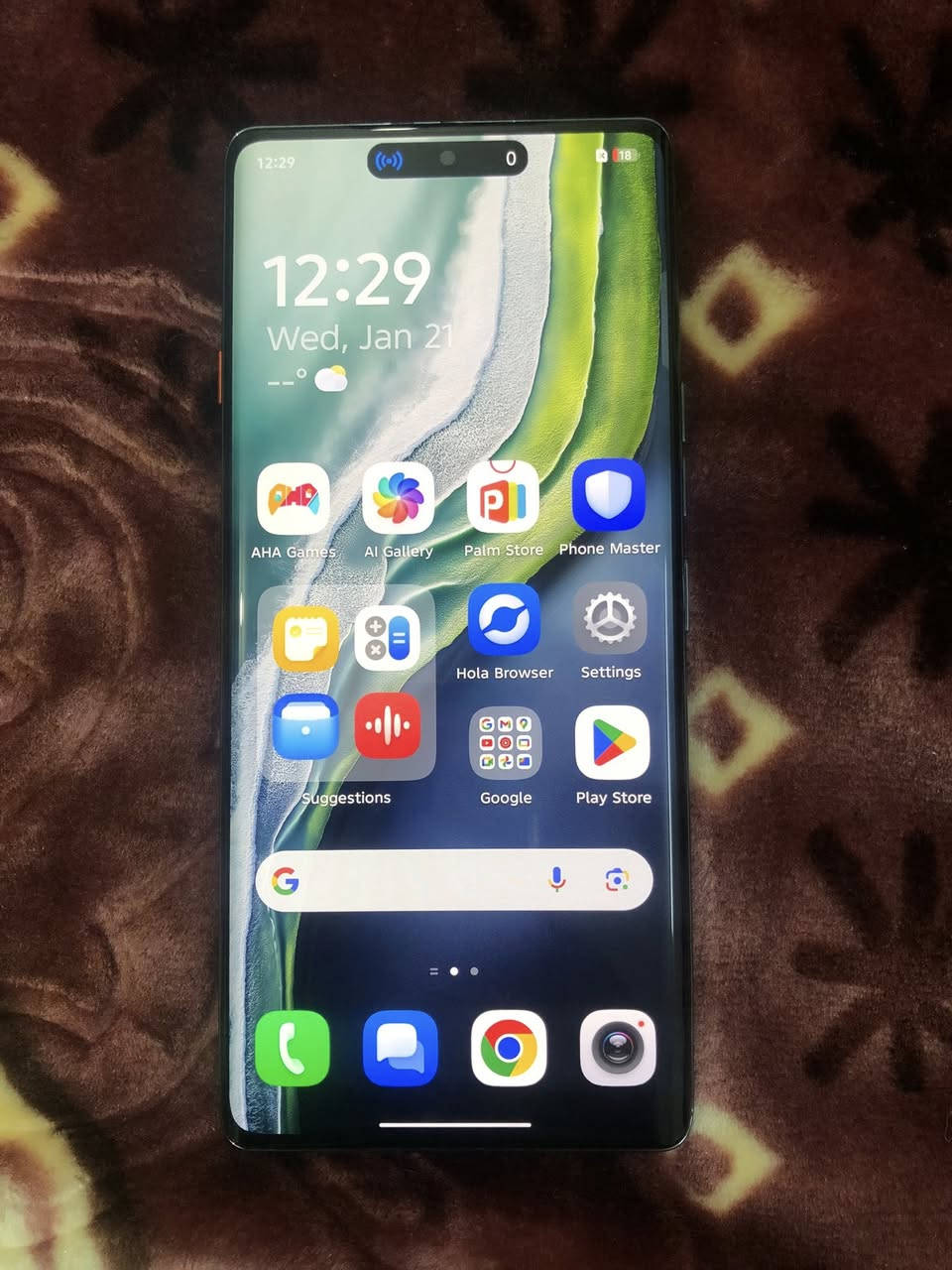 سلام علێکم
بۆ فرۆشتن  TECNO CAMON 40 PRO 5g✅
موبایلەکە خاوێنە زۆر کەم ئیشی کردوە بەشەرتی ناو ئاو ئەیفرۆشم پاتری 5200 ma زاکیرە 256 gb شاشەی 144 Hz و Ram12+12 یە کامێڕەی  50 mp بۆ نرخ نامە بنێرە شوێن ڕانیە  *********** ئەدمین ❤️
