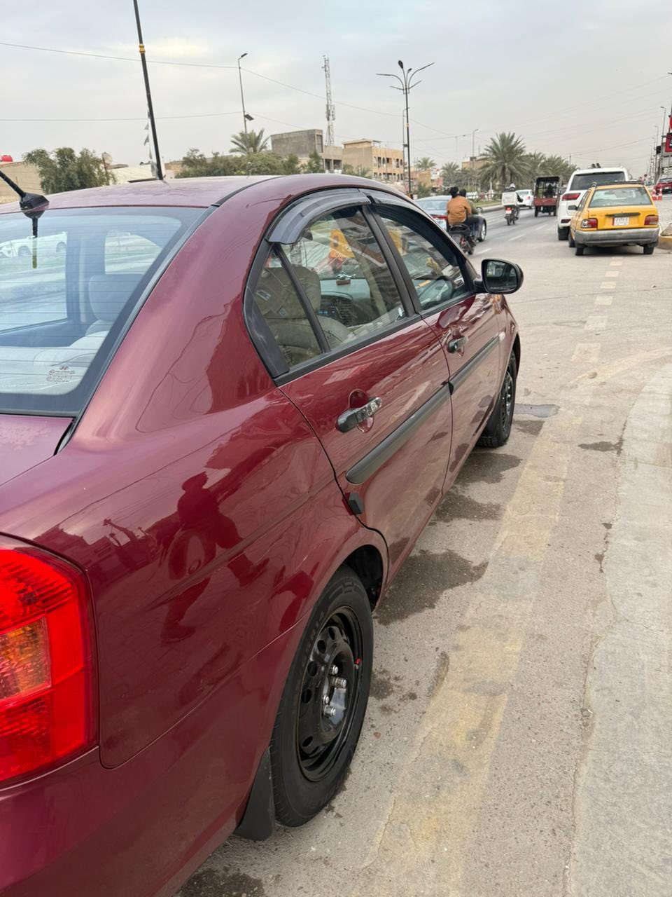 سلام عليكم اكسنت خليجيه موديل 2009محرك 1600مكفوله كفاله عامه من صبغ ولبارد وتبديل كير محرك بشرط برغي ممفتوح بيهن سياره خير من الله تحويل ثاني يوم هزه ورقم جديد بيهة جراد بسيط فقط السعر 83وبيهة مجال 
الاستفسار ‭0771 631 1718‬ 
مكان سياره بغداد حي البنوك
