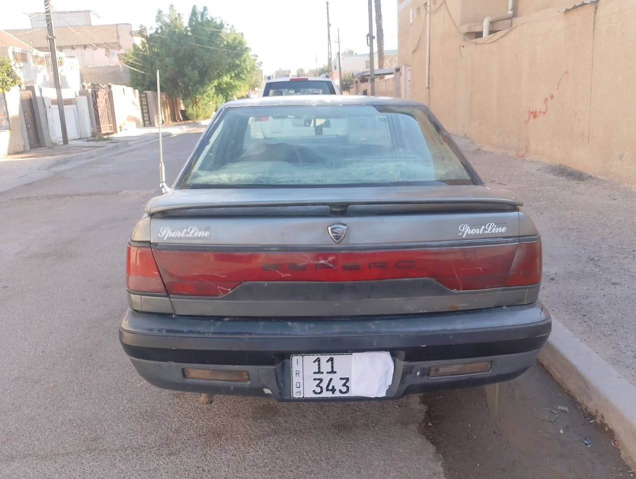 السلام عليكم للبيع دايو اسبيرو موديل ٩٥رقم بغداد باسمي محرك مسكر كير عادي محرك بي خيط بخار صدر جديد كهربائيات شغاله  السنويه والهزه جديده السياره بلاديه لاضربه ولا صبغ  السياره جاهزه السعر ٢٥ للاستفسار *********** مكان السياره بغداد
