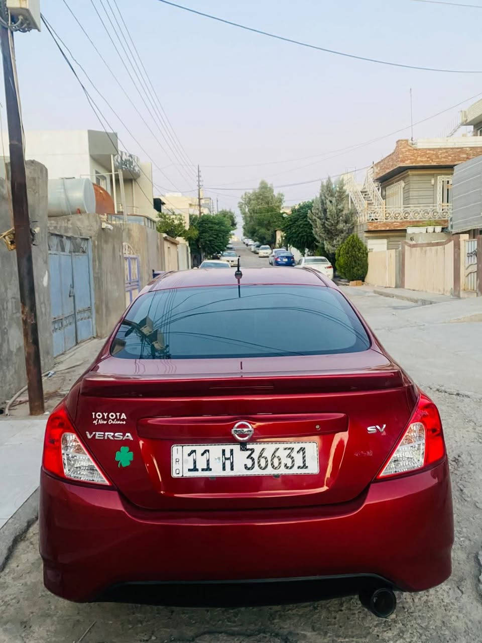 نيسان فيرسا موديل ١٨ بيهه ٣ قطع
سياره جاهزه ١٠٠/١٠٠
مابيهه اي نقص 
ب اسمي مداور ثاني يوم 
سعر ٨٥
***********
