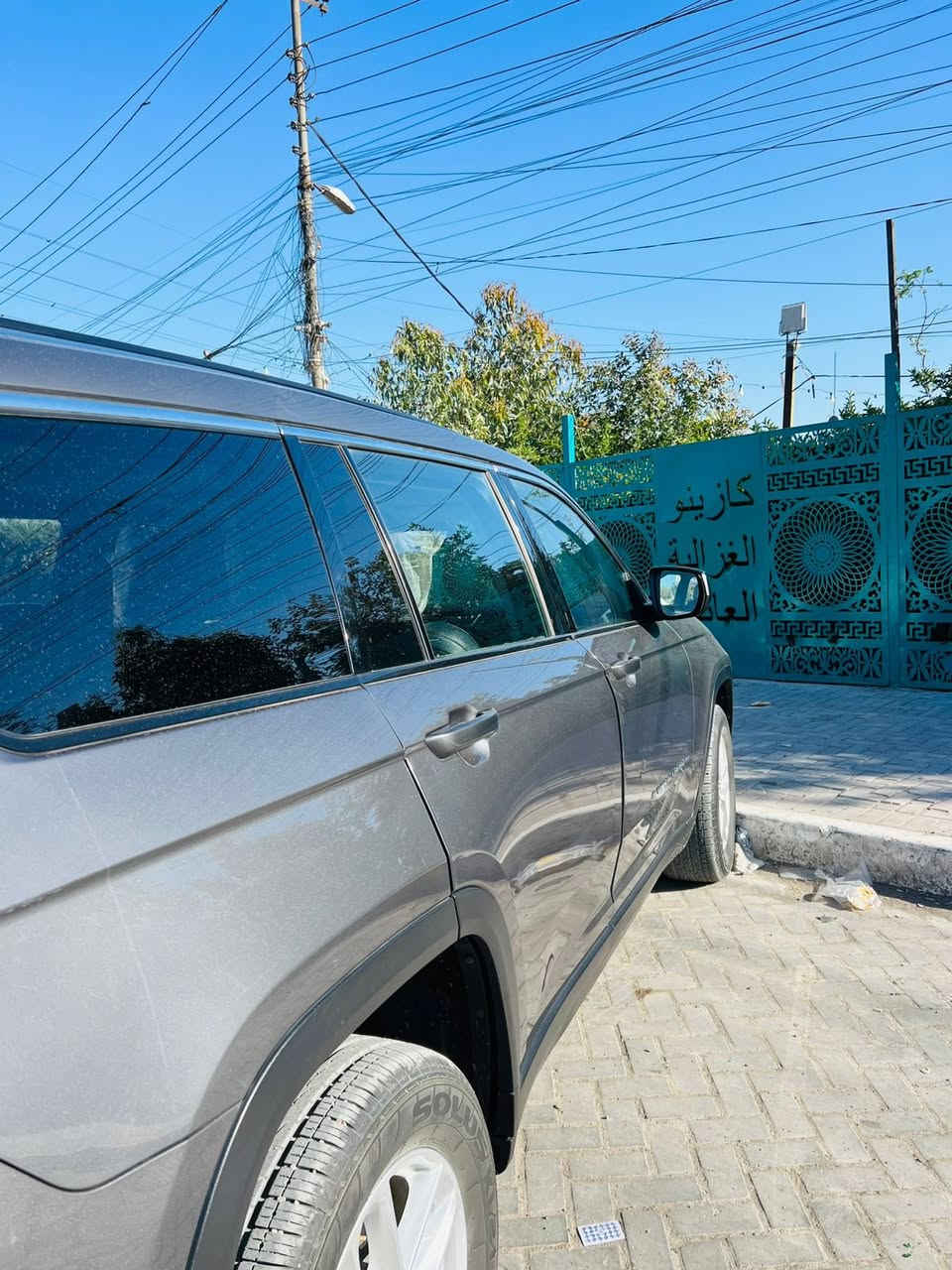 ‏سلام عليكم جيب 22 ماشية خمسين حادثه جنطه سعر 27وعشرين ونص وبيه مجال عنوان/بغداد الغزاليه  ***********
