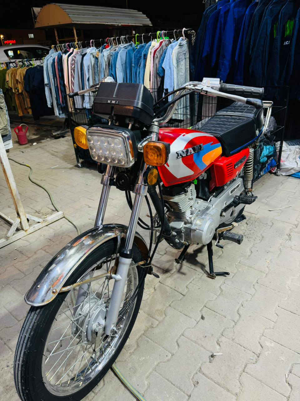 السلام عليكم
دراجه للبيع ناما اوراق 7 أصوليه
دراجه نضيفه تجي وتشوف بعينك مال جناي  الشراي يتصل ويدلل 
***********
 ***********
