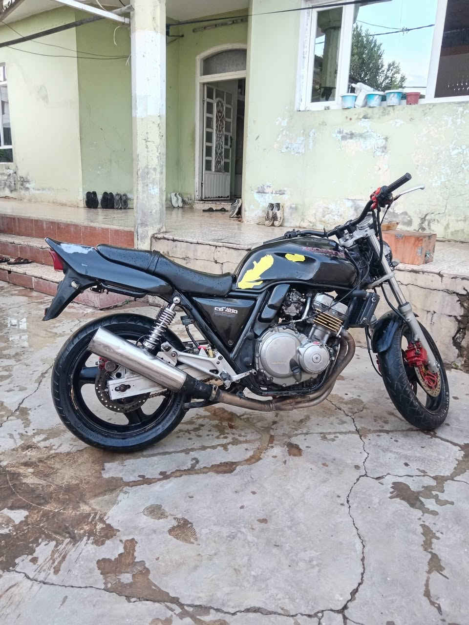 دراجه سي بي فور جيل ثاني محرك ما مفتوح السعر 950 ملفيس ما بي بس صوربي


**إذا كنت صاحب هذا الإعلان وتريد حذفه لأي سبب، رجاءا أرسل رسالة إلى الدعم الفني**