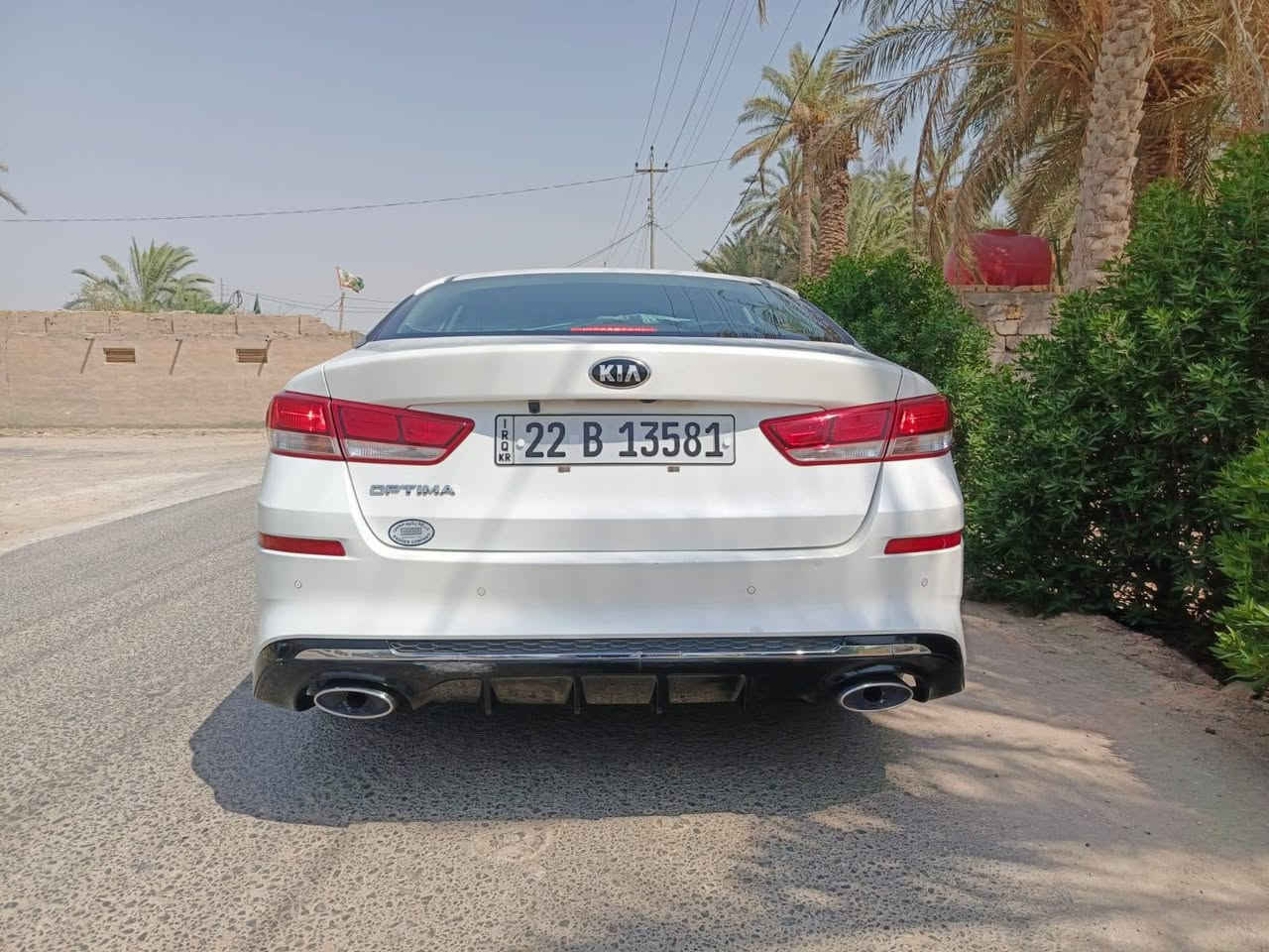 للبيع /كيا اوبتيما 2019 خليجي
محرك 2400 
مكفولة
رقم أربيل بأسمي
المواصفات نص فول
ماشية 130 ألف 
العنوان / السماوة الرميثة 
السعر 185
***********

