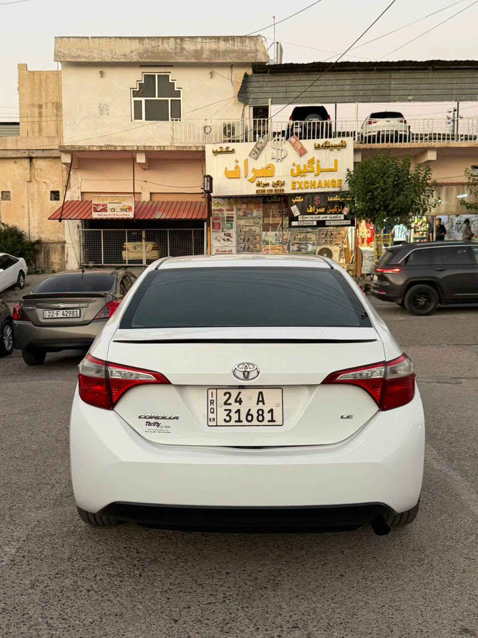 للبيع تويوتا كرولا وارد أمريكي ابيض ثلجي 
موديل 2017 LE رقم دهوك دولي 
رقم سنوي جديد ٢٠٢٩ شرط تحويل خرامة 
صبغ بيها قطع نص بدون ارباك دواخل 
كير محرك شرط مامفتوح 
مكان سيارة عقرة اكر, نينوى


**إذا كنت صاحب هذا الإعلان وتريد حذفه لأي سبب، رجاءا أرسل رسالة إلى الدعم الفني**
