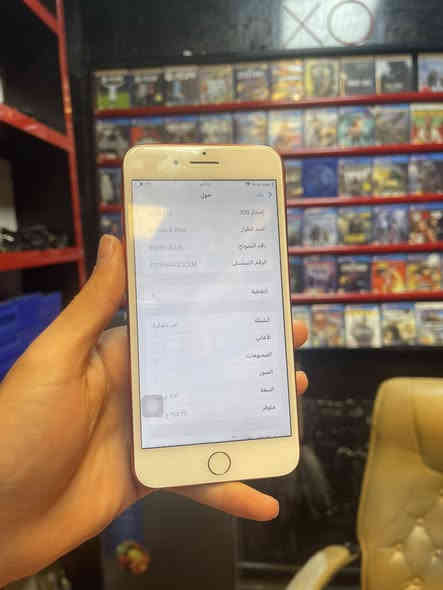 آيفون 8بلاص جهاز نضافه 100/100 مابي اي مشكله 
ذاكره256
بطاريه100
كامرات اتصال كله فول 
سعر 85الف فقط مكان رمادي شارع السينما 
***********
