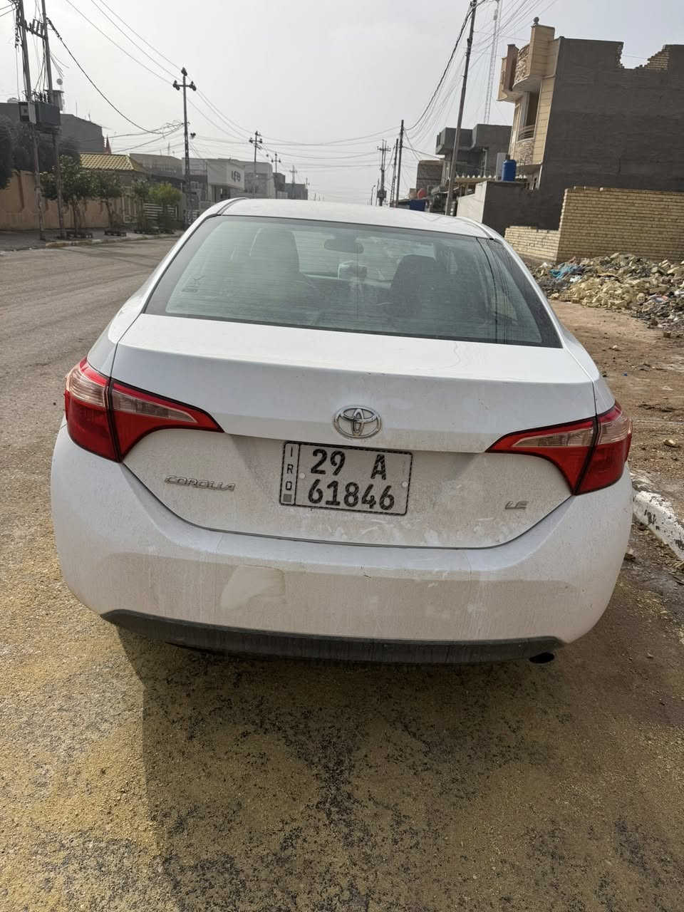 للبيع كورلا 2018 وارد أمريكي
🔹 رقم واسط (الجديد)
🔹 تحويل مباشر
🔹 السونار مرفق مع الصور
🔹 السيارة نظيفة وجاهزة للاستخدام

💰 السعر: 125
📍 المكان: واسط – الصويرة
📞 للتواصل:***********
