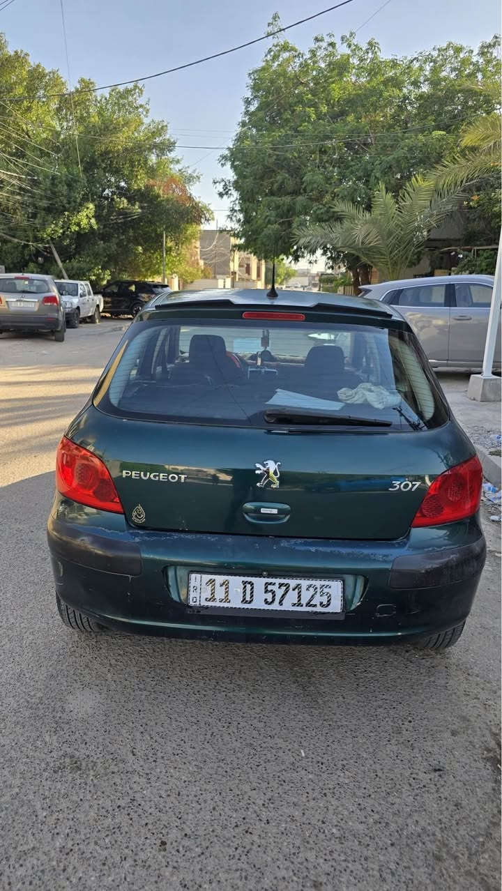 بيجو 307 موديل 2005 كفالة عامة كير ومحرك وتبريد بحالة جيدة تخم تاير الغرفة كلش نظيفه السيارة جاهزة رقم انكليزي موجودة بالزعفرانية سعرها ب ٥٣ورقة وبيها مجال رقمي *********** بغداد, العراق

