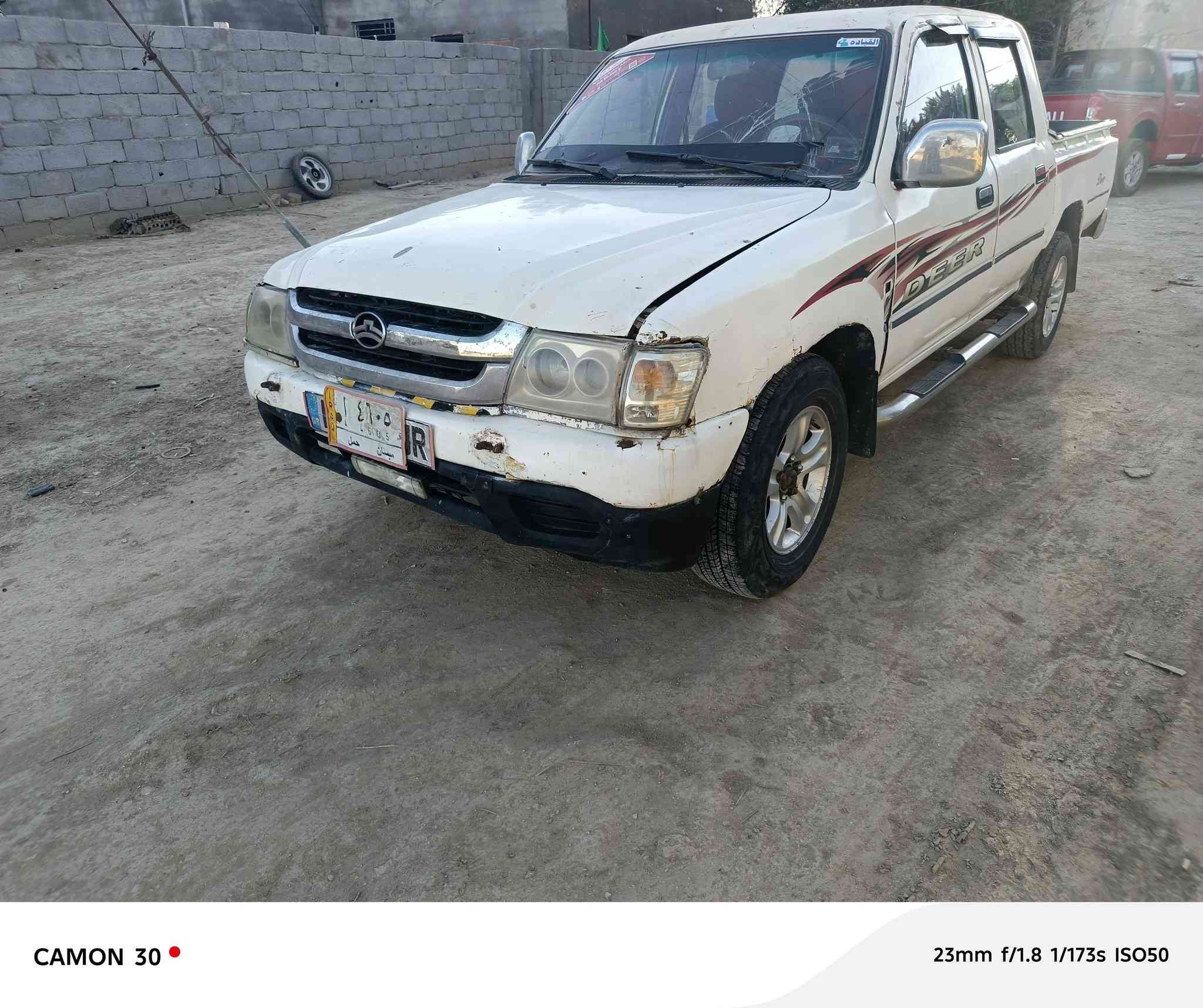 دير 2011 رقم بدون تحويل مكينه وكير مكفولات جاهزه ب23 وبيه مجال قليل ترهم مراوس مكاني  الناصريه قضاء الاصلاح ***********
