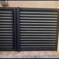 باب حديد • ٢م×٢٫٥م • حديد ٢ملم