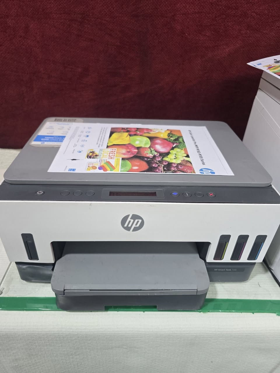 طابعه hp حقن خارجي
منظومه خارجيه
طبغ واستنساخ وسكنر
واي فاي 
طبع وجهين
السعر ١٢٥
توصيل مجاني


**إذا كنت صاحب هذا الإعلان وتريد حذفه لأي سبب، رجاءا أرسل رسالة إلى الدعم الفني**