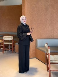 سوت • مقاسات ٣٨-٤٨ • سواد داكن