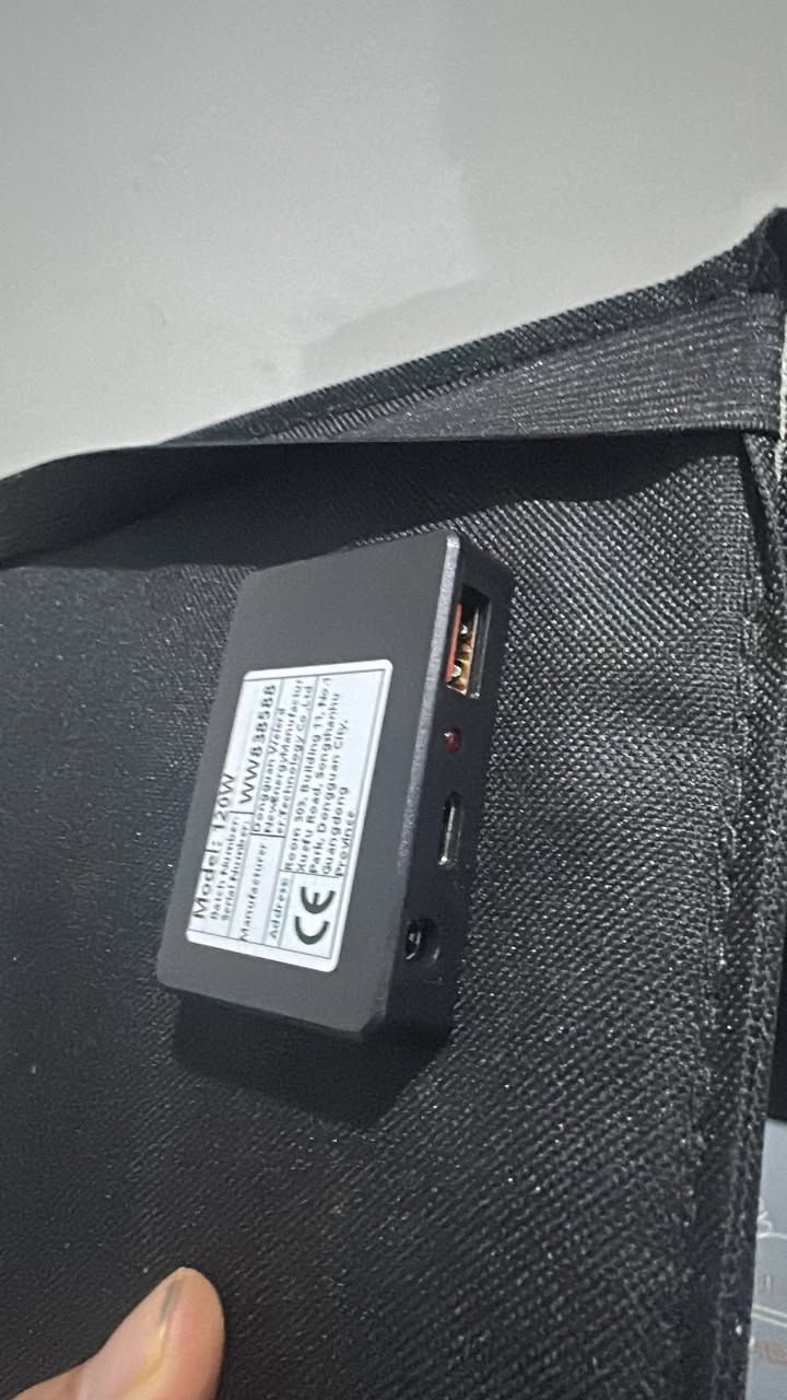 السلام عليكم 
توفر لوح طاقه شمسيه دفتري 
حجم طول 80 وعرض 28
موصفات موجود ب صور 
السعر 65 مع توصيل


**إذا كنت صاحب هذا الإعلان وتريد حذفه لأي سبب، رجاءا أرسل رسالة إلى الدعم الفني**