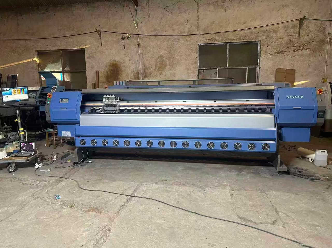 Brand new Allwin latest Konica 1024i with eight heads - prints 450 square meters per hour per head, which is four times the speed of a regular machine. Factory direct sale. Get in touch if you're interestedWhatsapp :+8618203658180
Wechat：18203658180


**إذا كنت صاحب هذا الإعلان وتريد حذفه لأي سبب، رجاءا أرسل رسالة إلى الدعم الفني**
