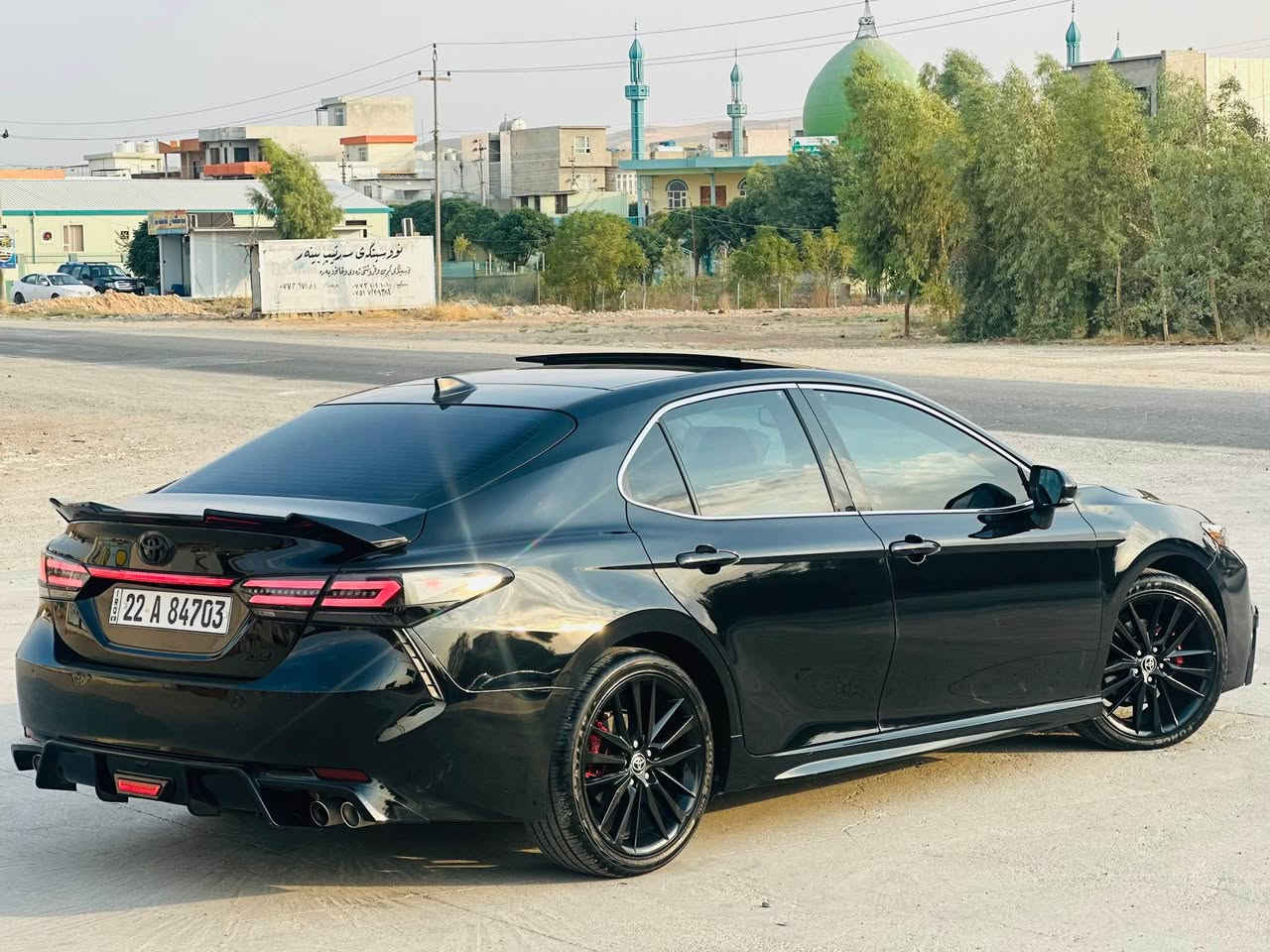 TOYOTA CAMRY XSE V4 2022
تەنها 60 مایل ڕۆیشتوە
ڕەقم و هەزە و ساڵانی تازە تاکو   2029 بة ناوي خۆمانەوەیە
‎قەپات مواسەفات
‎ پانۆراما -- -کوشن  جلد-ناو سوور   - بەسمە - شەفتی سەر سوکان - بلاک ئیدشن - کوشن گەرم  - سندوق کارەبا- دەرگای بەسمە -- لایت عدسە -ڕادار  - -هەردوو کوشن کارابای  - شاشە گەورە - ئاوێنە ڕادار - - ویل 19 ڕەش - حساس  پێش و دوا - بریک بەسمە- دەبەڵ ساڵانسا -شحن جارجەر  وایەلێس - - لایتی زیرەک لەگەل سوکان دەسوڕێت - ٣جۆری ليخورین normal ،eco ,sport- گێر لەسوکان-ئۆتۆماتیک-عادی- 
‎داشبوڵ لید +درگا کردنەوە لید -
سەیارەکە کارابای و بەرد ئەگزۆز و ڕادار بە شەرت 
گیر و مەکینەی بەشەرت
سةيارةكة دوو پارجە بۆیاخە بێ ناوگرتن بێ ئەرباگ تەقین
سونةرةكةم داناوة
گير مةكينة كارةباي بةشةرت
سعر:204گەلا و مەعمەلە

*********** شمشمل, السليمانية
