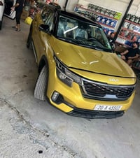 كيا سيلتوس 2024 وارد امريكي  فول مواصفات عدا فتحة  ماشية 57،000km  شاش...