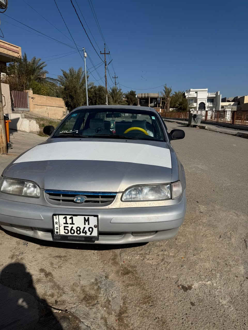 سوناتا تو بعدها شركه
سنتر لوك كهربائيات فول تبريد تدفئه كير اوتو محرك جديد
السياره برغي ما بيها نقص مال بيت والصور تحكم وبعد احلى من الصور بهواي + شاشه شغاله ومسجل وع ريمونت لايتات زنون 
جديده بمعنى الكلمه سنويه لل29 رقم انكليزي 
مكاني ديالى جلولاء 
السعر 52 
***********
