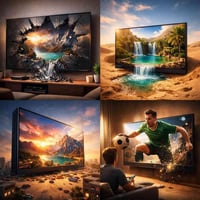 ✨ شاشات سمارت بأحدث التقنيات • نظام حديث وسريع • ذاكرة 16GB • صورة نقي...