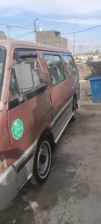 كيا بستا للبيع موديل 1995 سيارة جاهزه مشط جديد بور سترين جديد تخم تاير...