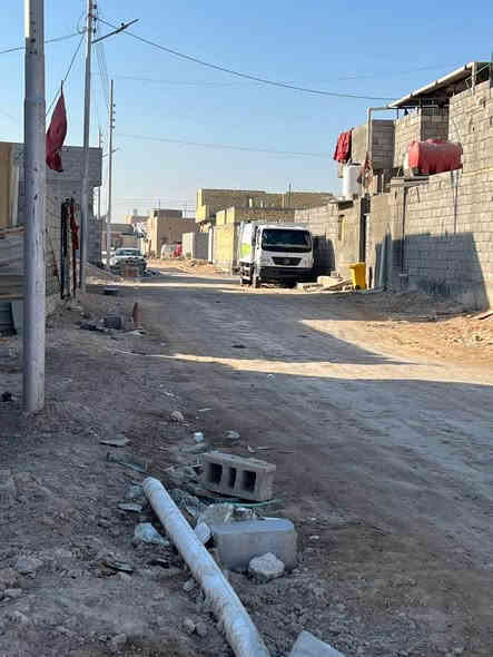 قطعةمساحتهة 270تحتوي علة دار هيكل ركن علةشارعين بسعر 62البناء 200م الباقي كلهة مساحة خالية طابوزراعي بسم عراقي العنوان ابي الخصيب منطقة ابوكوصرة قريبة لطريق الخارجي *********** ابو الخصيب
