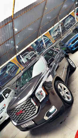 سلان عليكم 
جي ام سي. دينالي
2018
مكينة 6200
فتحة 
جنطة كهرباء 
كشنات منفصل 
دوس كهرباء 
داته شو 
حساس امامي وخلفي 
كشنات تدفئه تبريد 
بلوجكتر
بك لايت لد 
شاشه كبيره
شاشه عرض بل تنته 
ماشية 90 
حادث ربع الجاملغات الاماميه فقط بدون ايرباك بدون فتح بدون تبديل 
سعر 345 وبيها مجال بسيط 
عنواني كاظمية 
***********
