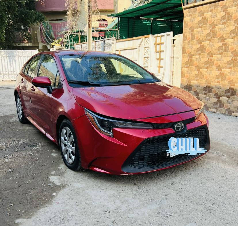 تويوتا كورولا.
فئة LE موديل 2020

 وارد امريكي 

حادث تفصيخ جاملغات اماميه ونفسهنه شادهن 

ردار امامي و خلفي 

تحديد مسار 

كاربلاي 

اشاشه اعطال 

كروز سرعة 

تحديد مسار 

ويل 16 اسود

لايت امامي عدسه 

اوتو ستوب 

سايد بريك بصمة

ثلاث مود قيادة

كشنات مخمل

مدوشمه عام 

مكان السيارة بغداد  

السعر 118 وبيه مجال 

‏***********
