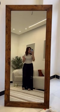 مراية جبيرة • ١٨٠×٨٠ • ستاند وتعليق