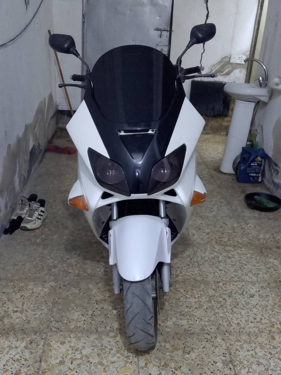 اللهم صلى على محمد وال محمد 

فورزا 06 سويج نضام abs 
نظافة الدراجة واضحة بالصور 
مكينة مكفولة شرط ترايك الاربيل 
اوراق منفيس ومكاتبه 
كهربائيات شغالة لايت +اشاير 
تجي وتفحص تاخذ من البيت 
العنوان بغداد الشعب ***********
