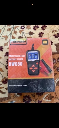 فاحص بطاريات • جديد • ٦/١٢ فولت